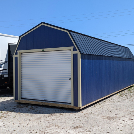 12x32 Blue Lofted Garage for sale in Wiarton