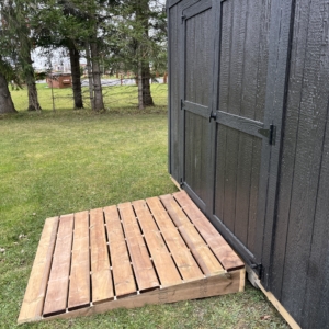 5x5 Shed Ramp - Pressure Treated Lumber
